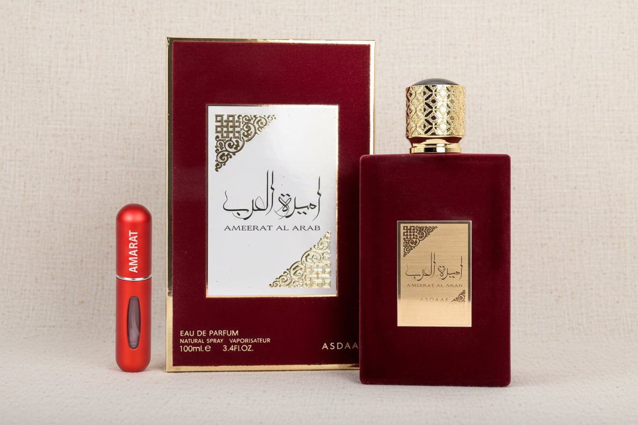 Ameerat Al Arab Eau De Parfum, Arabisches Parfüm Für Damen, Langanhaltend, Importiert Aus Dubai, Inklusive Nachfüllbarem Zerstäuber