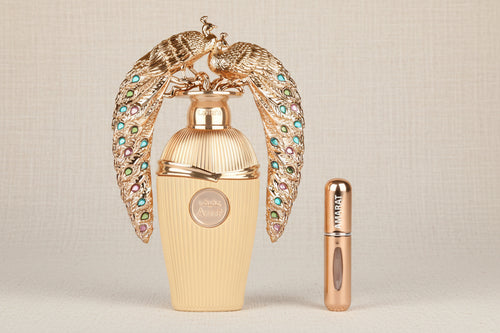 Original Afeef Parfüm 100Ml Arabisch Unisex Parfüm Lang Anhaltend Eau Da Parfum Zerstäuber 5Ml Orientalischer Duft Unisex | Süße Hölzerne Gewürznoten (Afeef)